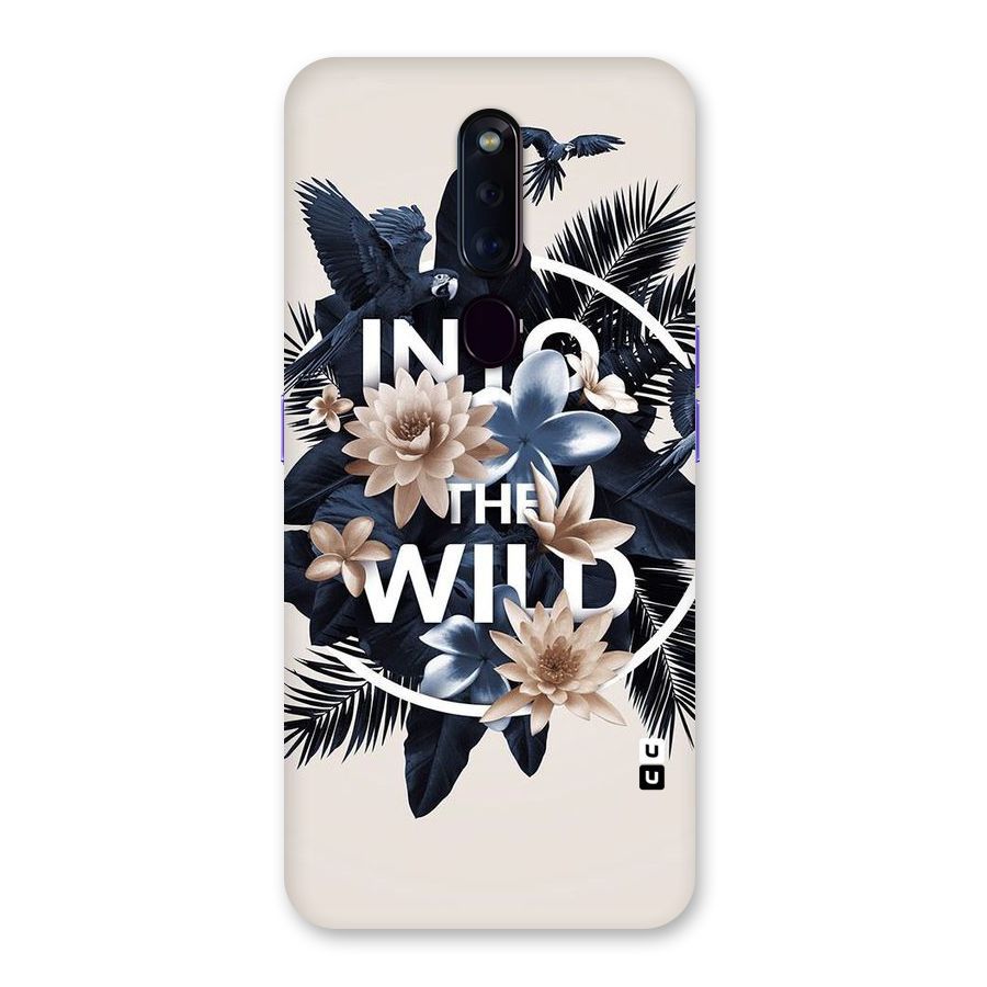 Into The Wild Blue Back Case for Oppo F11 Pro