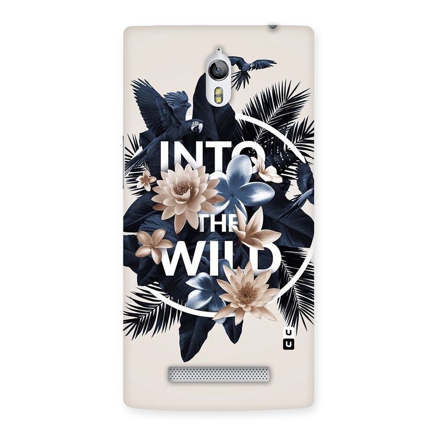 Into The Wild Blue Back Case for Oppo Find 7
