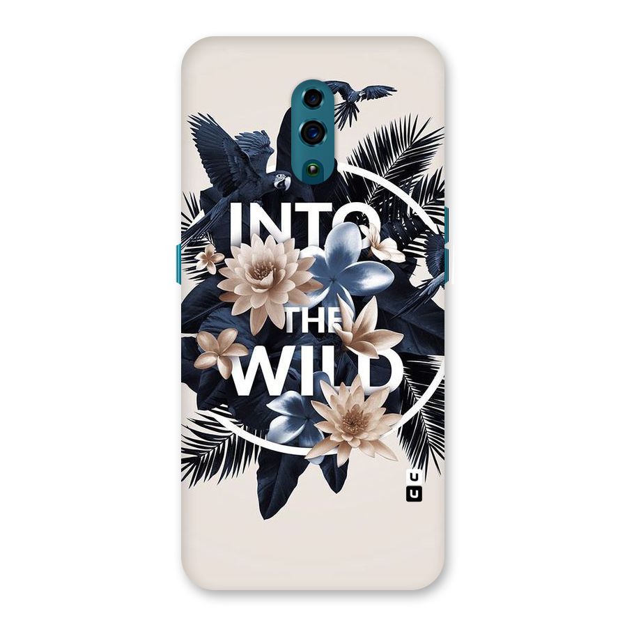 Into The Wild Blue Back Case for Oppo Reno