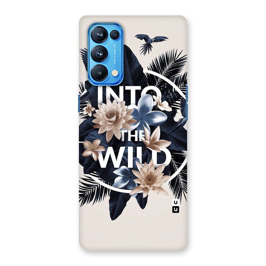 Into The Wild Blue Back Case for Oppo Reno5 Pro 5G