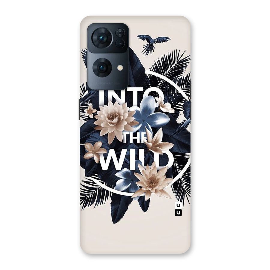 Into The Wild Blue Back Case for Oppo Reno7 Pro 5G