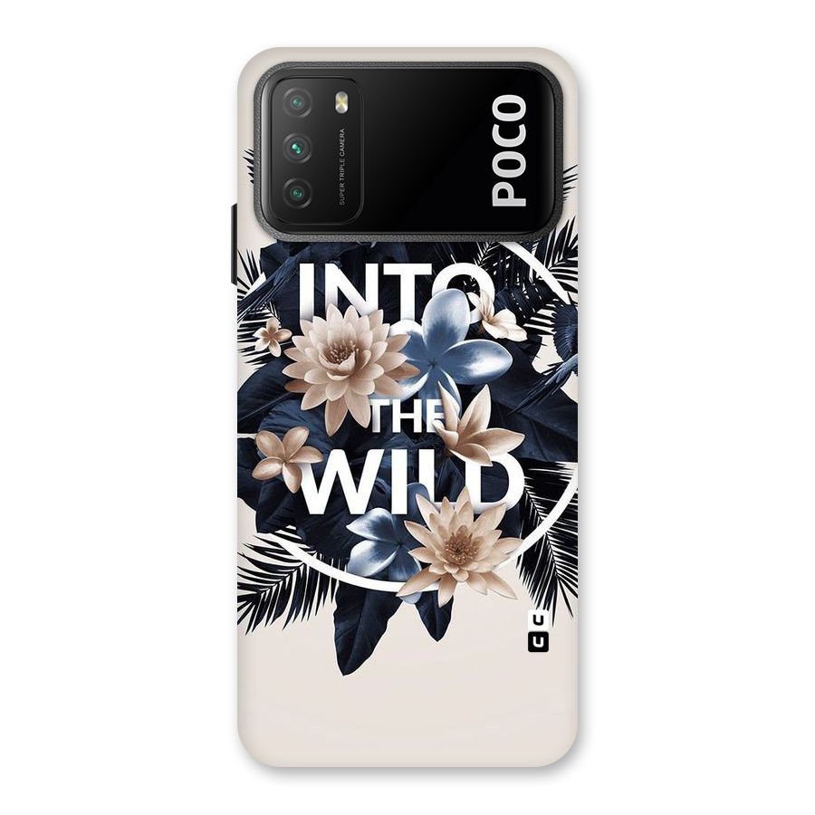 Into The Wild Blue Back Case for Poco M3