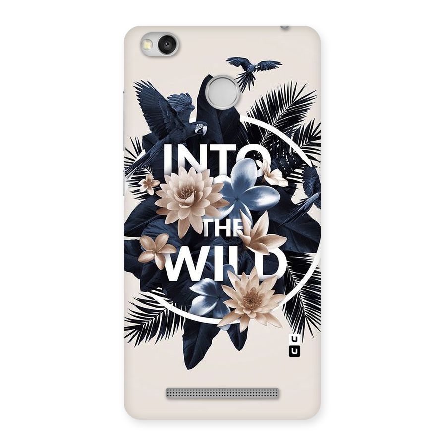 Into The Wild Blue Back Case for Redmi 3S Prime