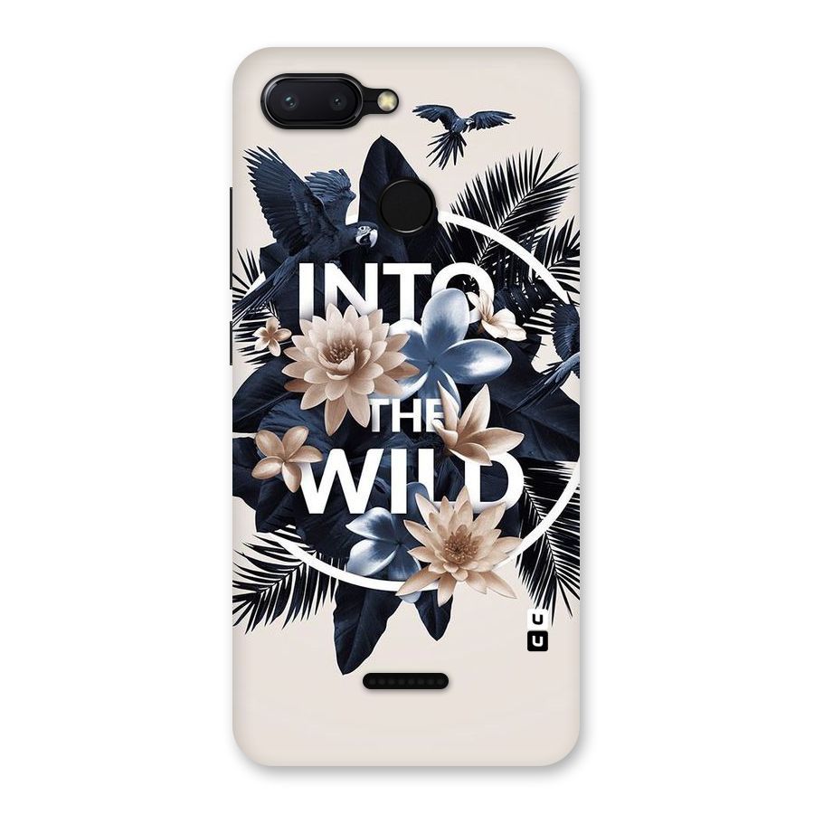 Into The Wild Blue Back Case for Redmi 6