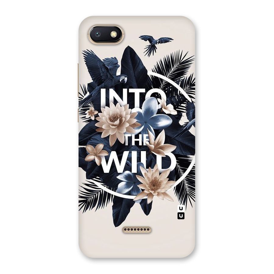 Into The Wild Blue Back Case for Redmi 6A