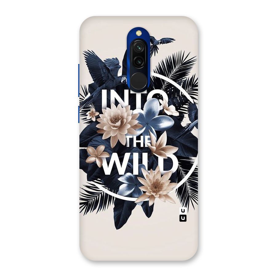 Into The Wild Blue Back Case for Redmi 8