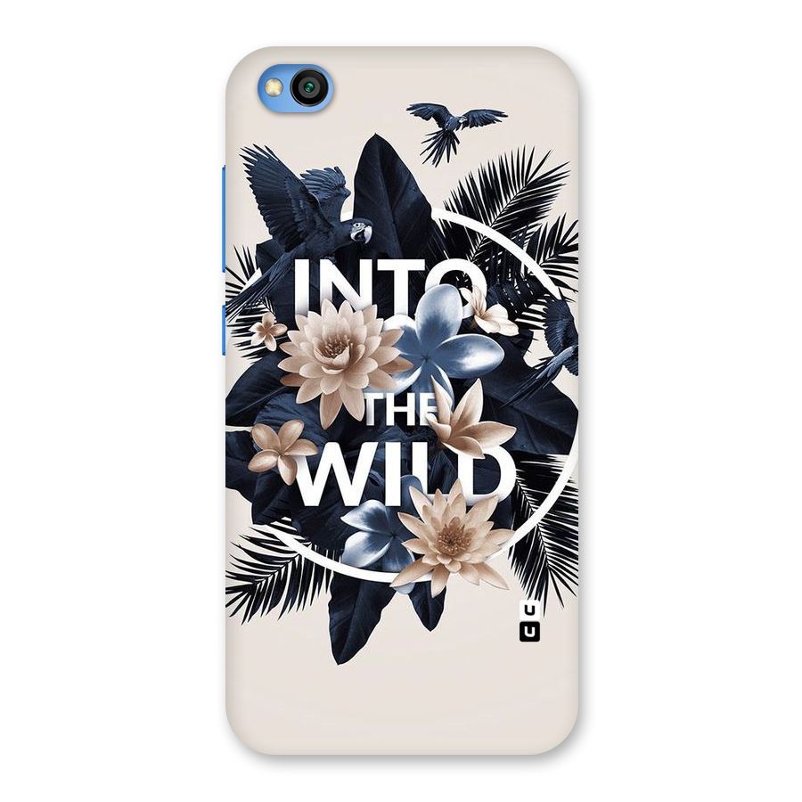 Into The Wild Blue Back Case for Redmi Go