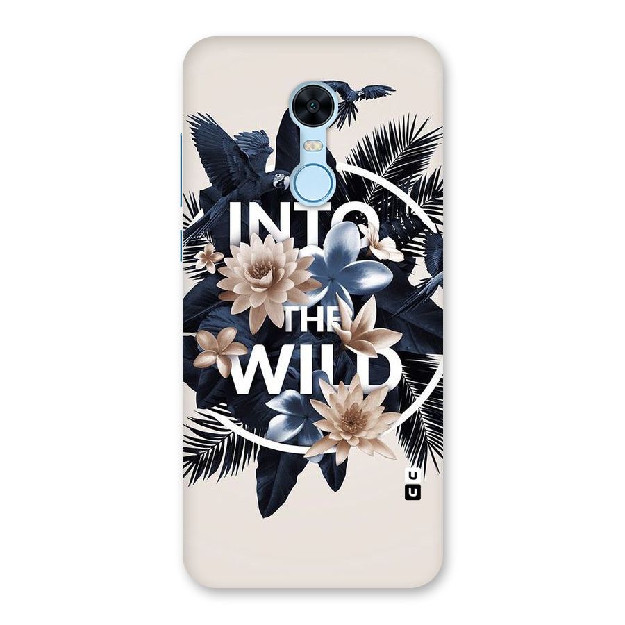 Into The Wild Blue Back Case for Redmi Note 5