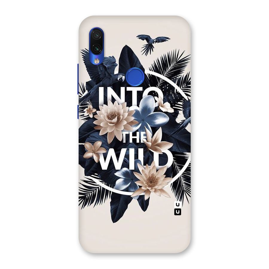 Into The Wild Blue Back Case for Redmi Note 7S