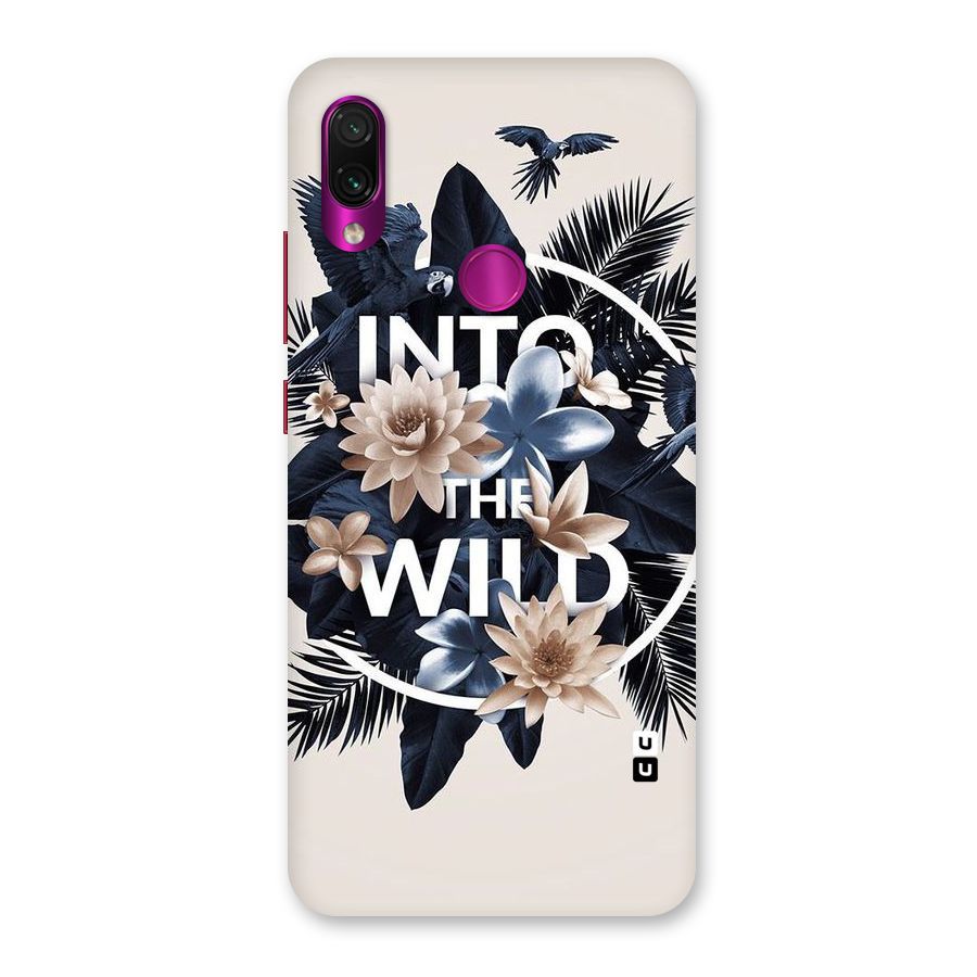 Into The Wild Blue Back Case for Redmi Note 7 Pro