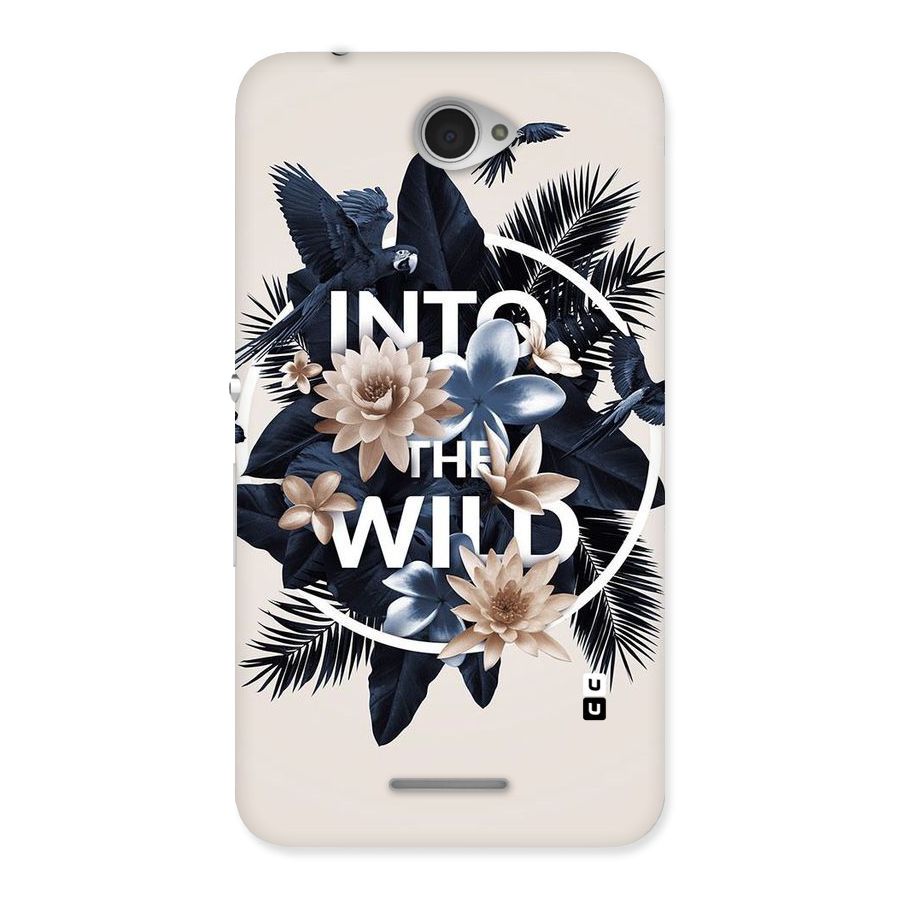 Into The Wild Blue Back Case for Sony Xperia E4