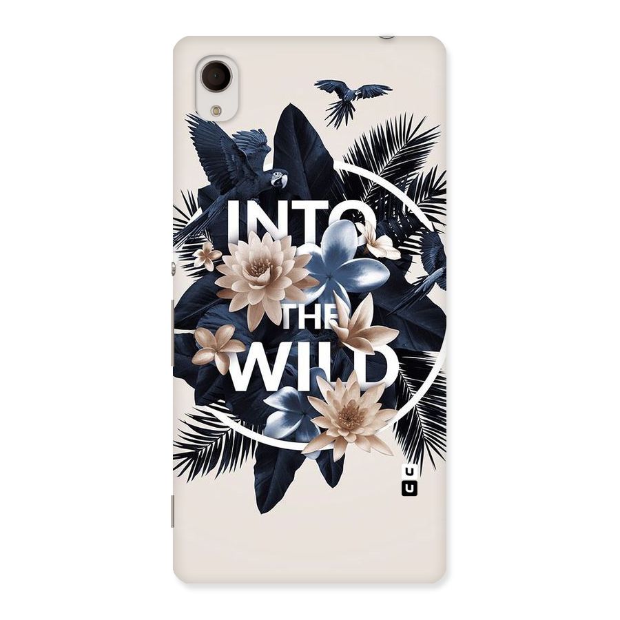 Into The Wild Blue Back Case for Sony Xperia M4