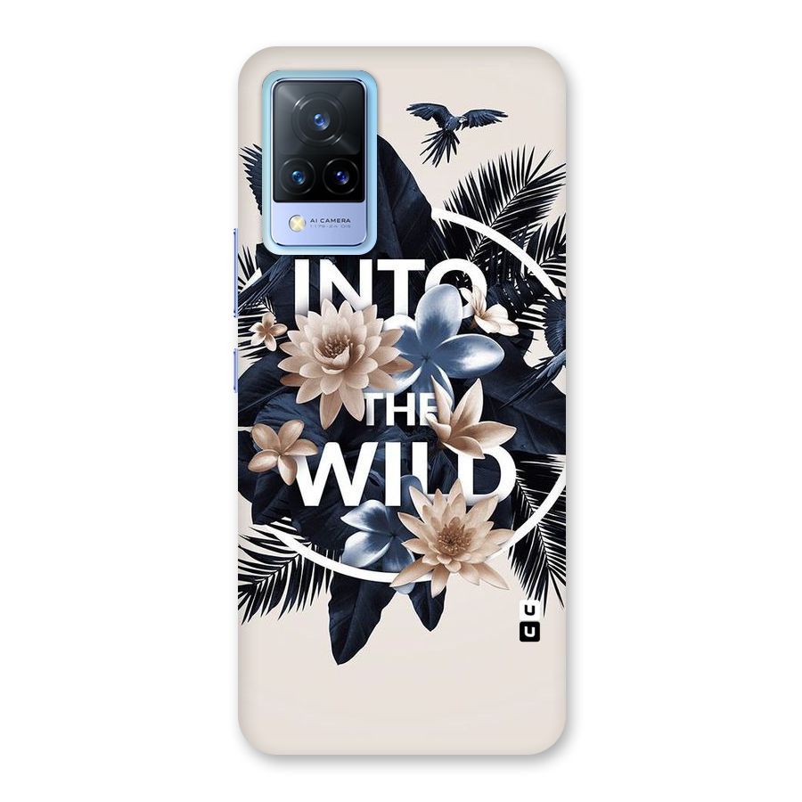 Into The Wild Blue Back Case for Vivo V21 5G