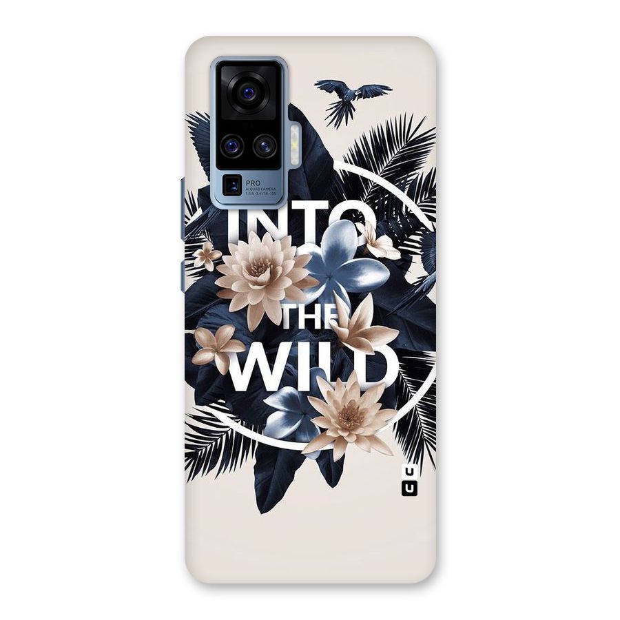 Into The Wild Blue Back Case for Vivo X50 Pro