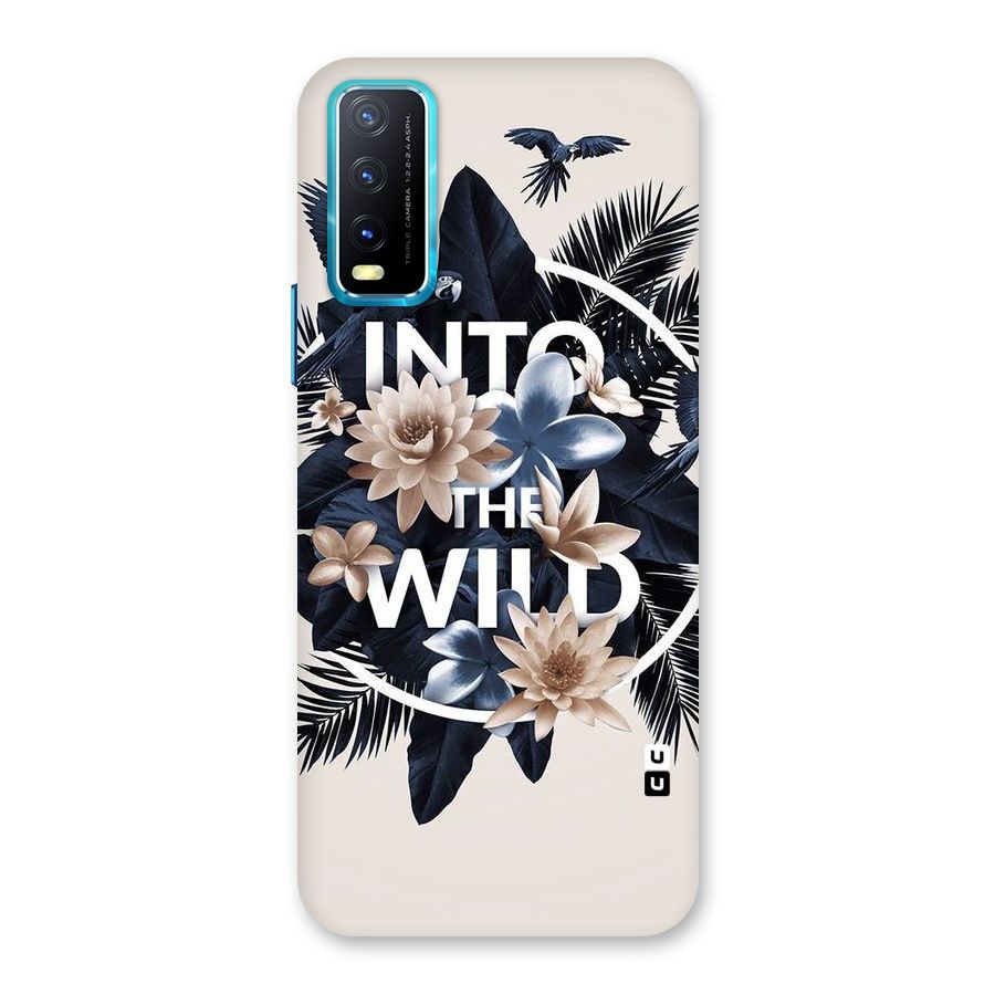 Into The Wild Blue Back Case for Vivo Y20A