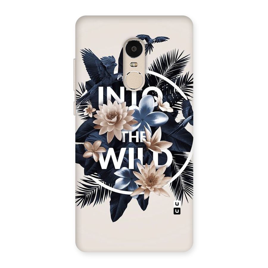 Into The Wild Blue Back Case for Xiaomi Redmi Note 4