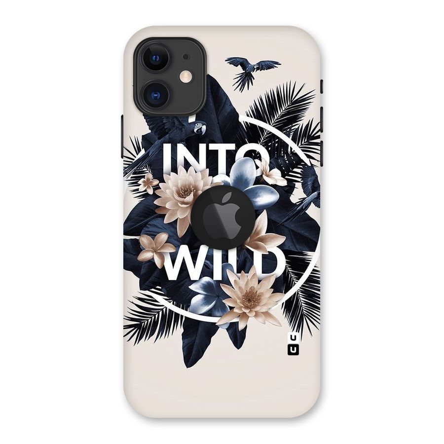 Into The Wild Blue Back Case for iPhone 11 Logo Cut