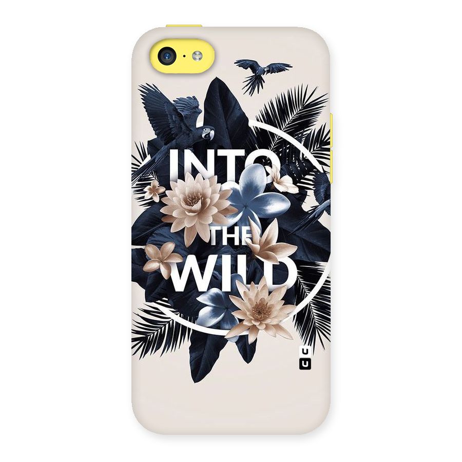 Into The Wild Blue Back Case for iPhone 5C
