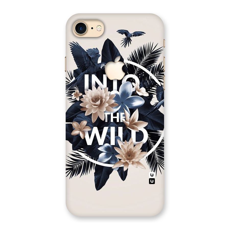 Into The Wild Blue Back Case for iPhone 7 Apple Cut