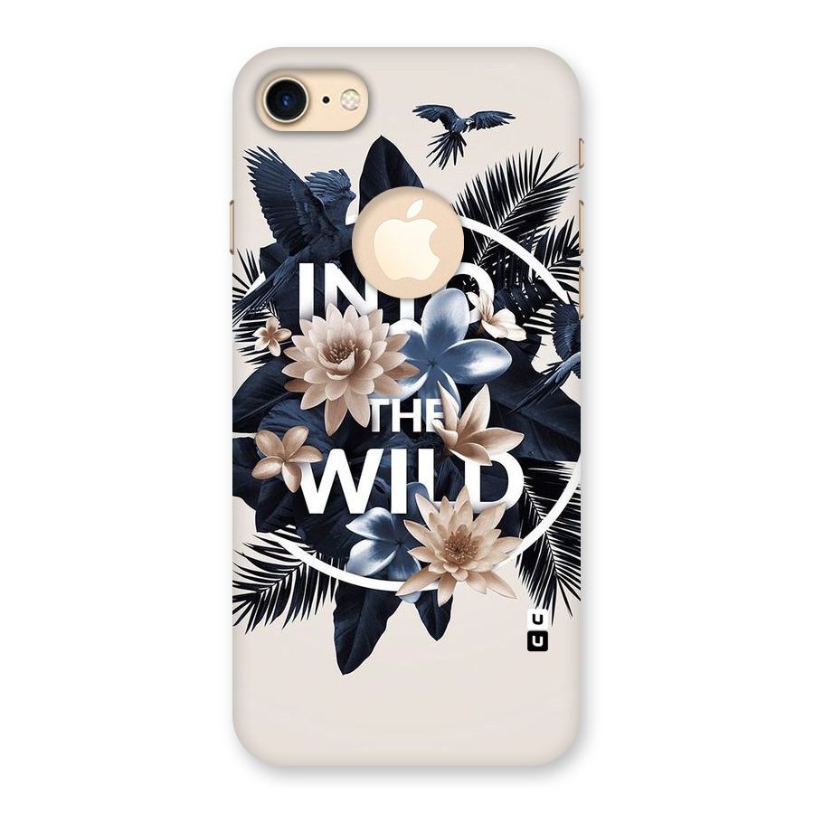 Into The Wild Blue Back Case for iPhone 7 Logo Cut