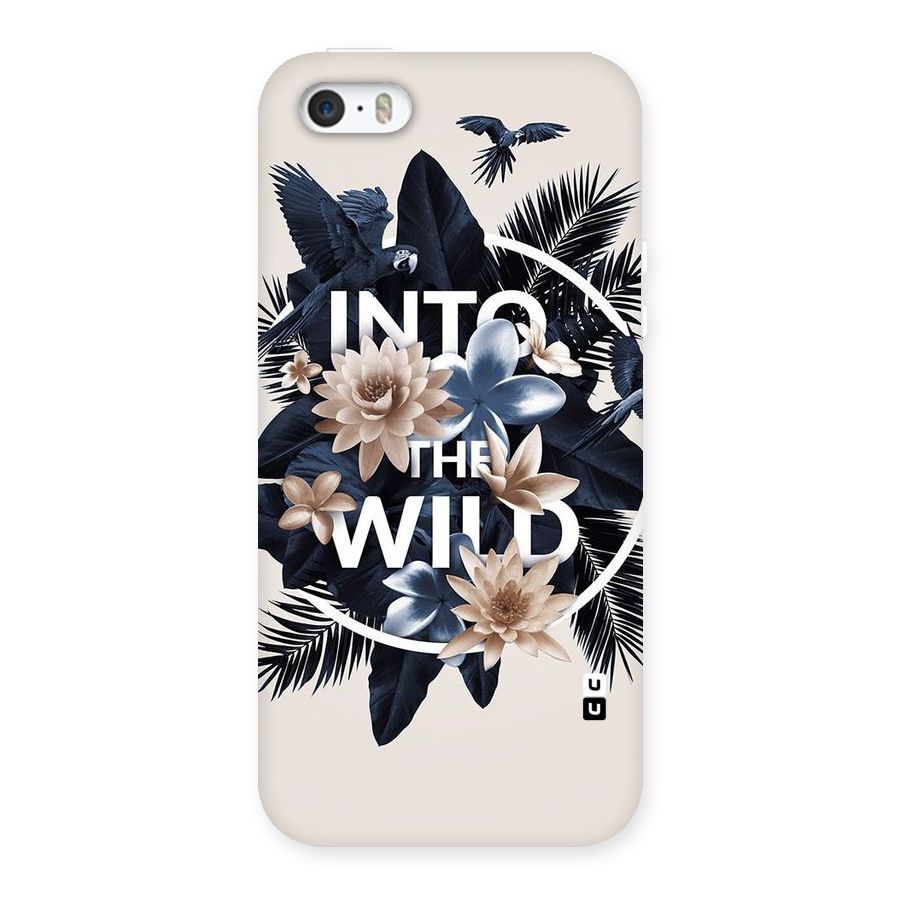 Into The Wild Blue Back Case for iPhone SE