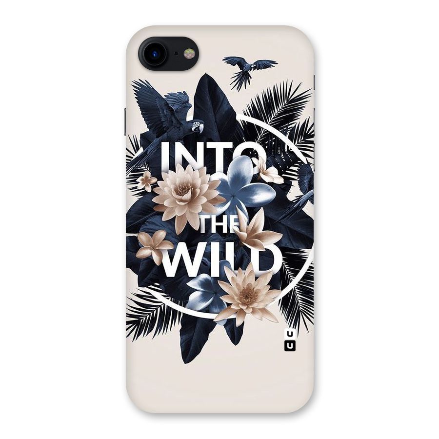 Into The Wild Blue Back Case for iPhone SE 2020