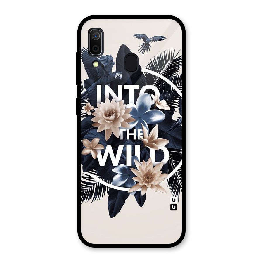 Into The Wild Blue Glass Back Case for Galaxy A30