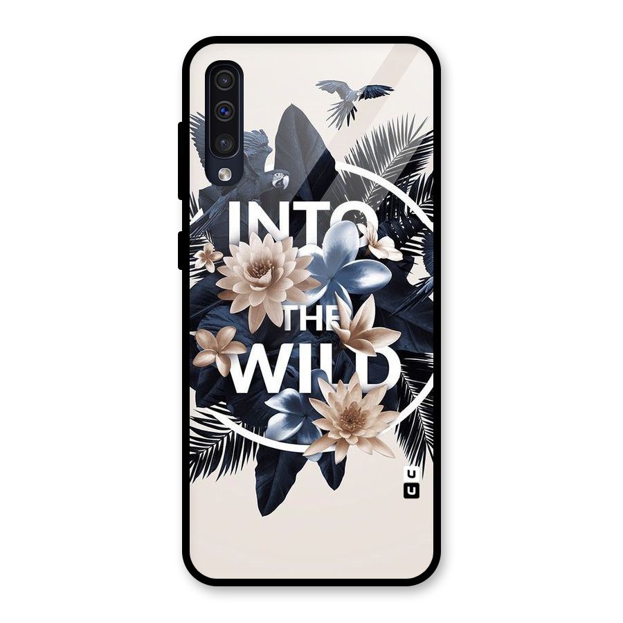 Into The Wild Blue Glass Back Case for Galaxy A50