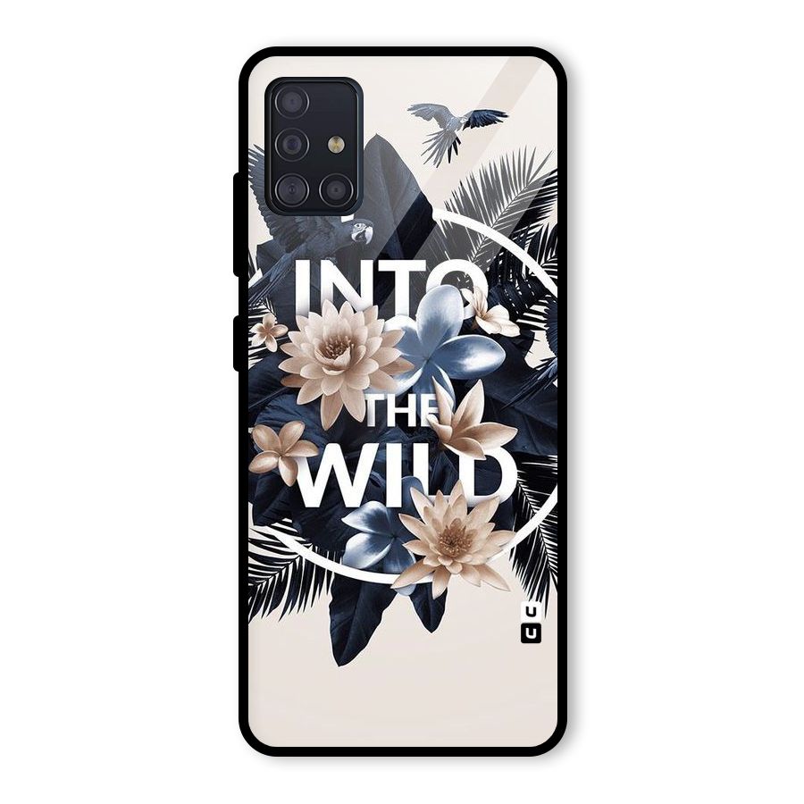 Into The Wild Blue Glass Back Case for Galaxy A51