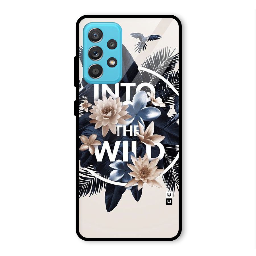 Into The Wild Blue Glass Back Case for Galaxy A52