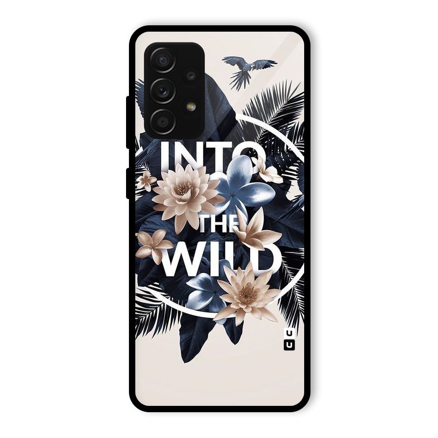 Into The Wild Blue Glass Back Case for Galaxy A53 5G