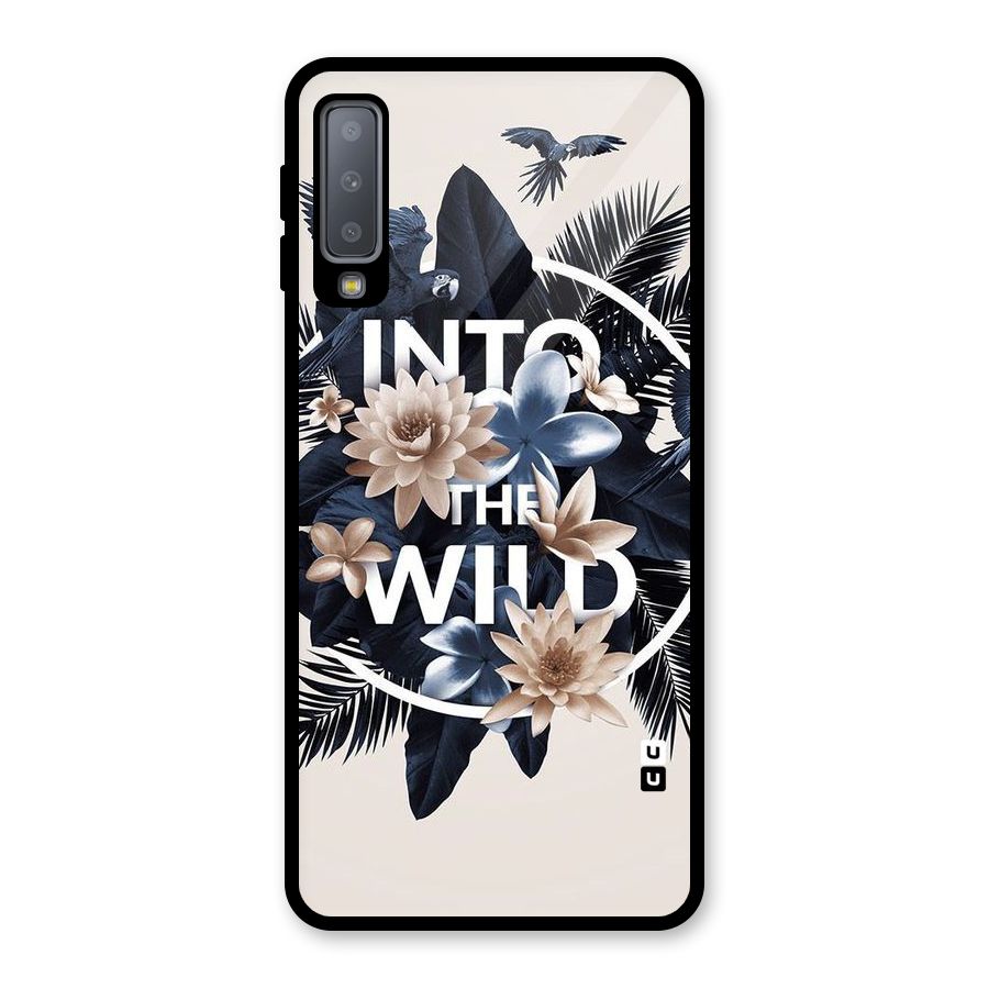 Into The Wild Blue Glass Back Case for Galaxy A7 (2018)