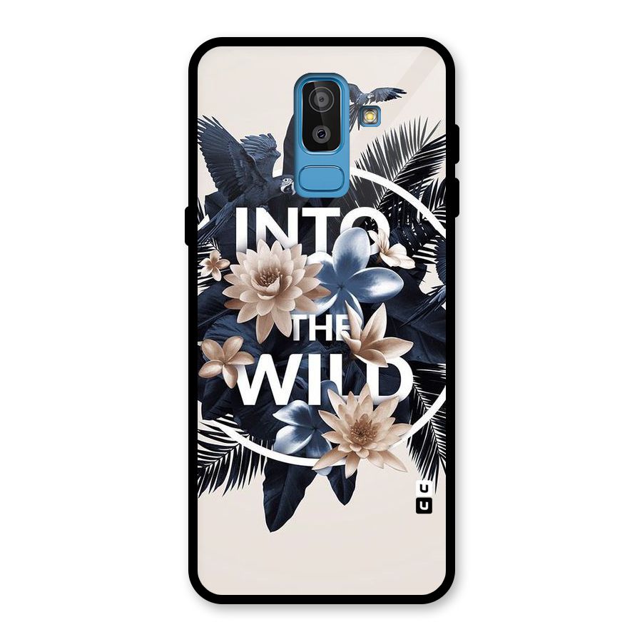 Into The Wild Blue Glass Back Case for Galaxy J8