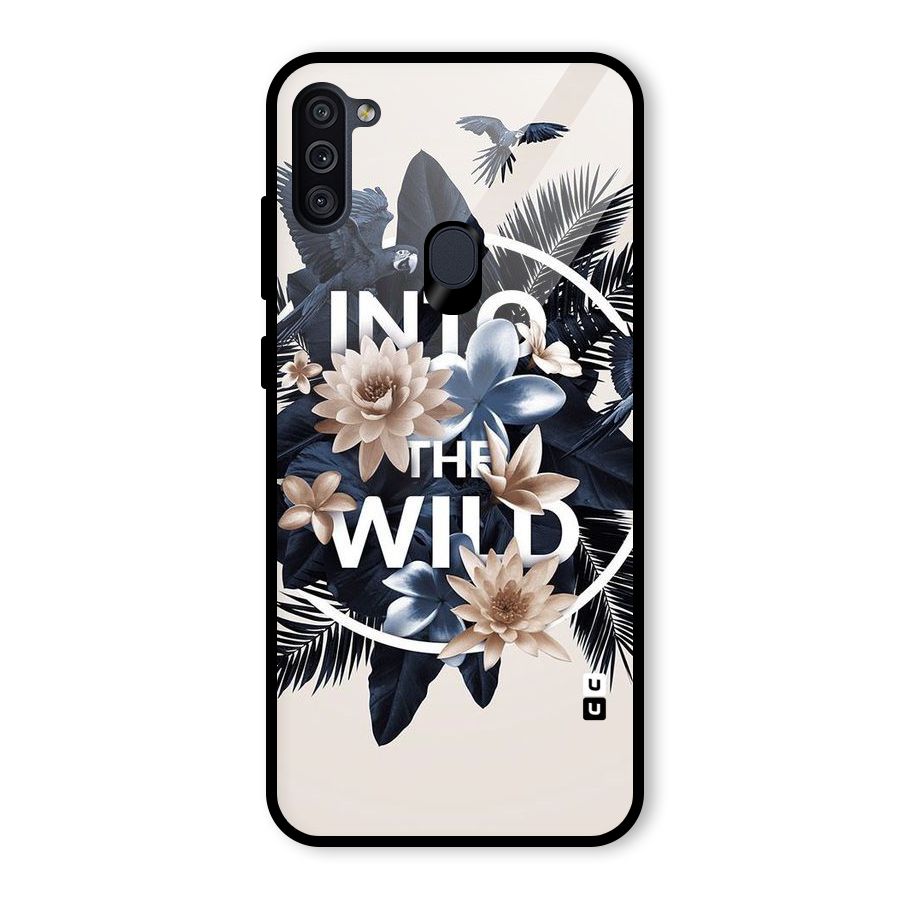 Into The Wild Blue Glass Back Case for Galaxy M11