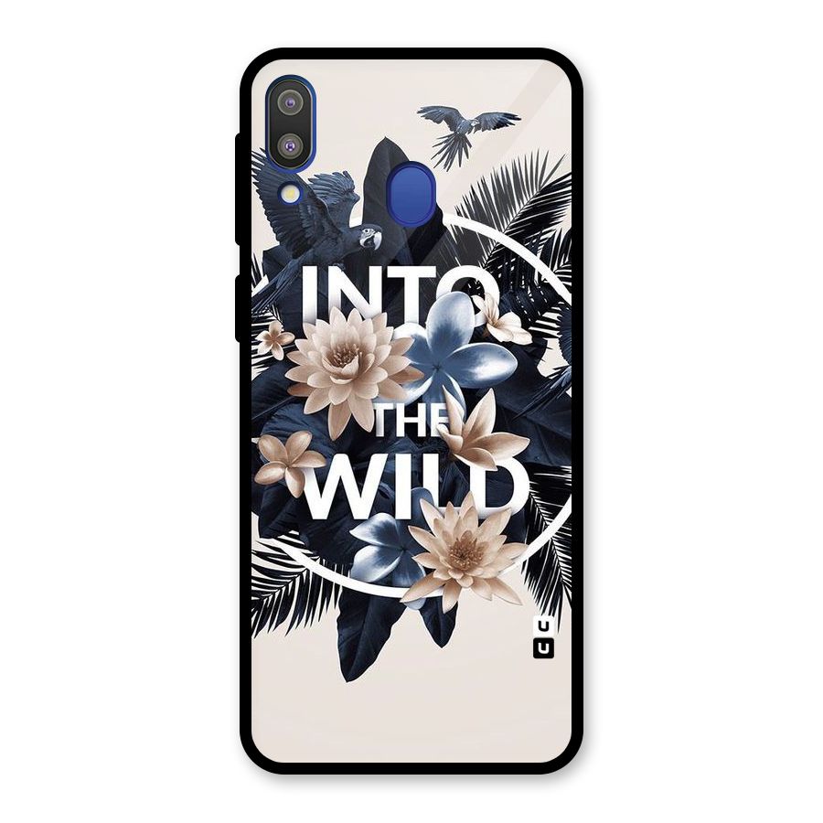 Into The Wild Blue Glass Back Case for Galaxy M20