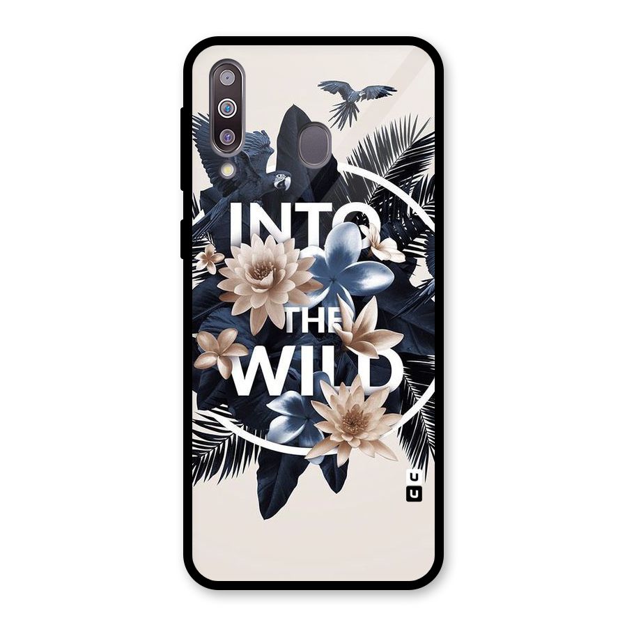 Into The Wild Blue Glass Back Case for Galaxy M30