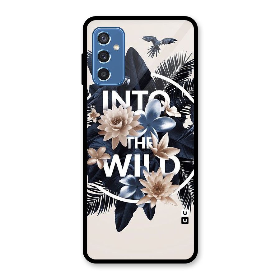 Into The Wild Blue Glass Back Case for Galaxy M52 5G