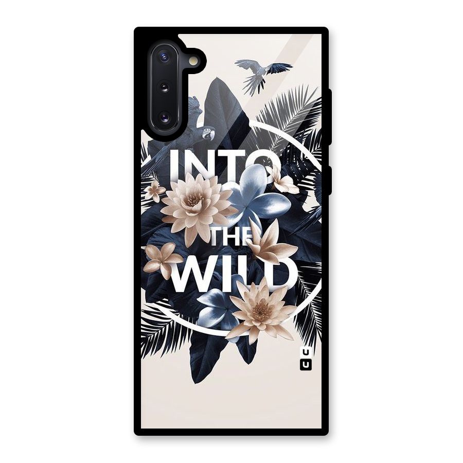 Into The Wild Blue Glass Back Case for Galaxy Note 10