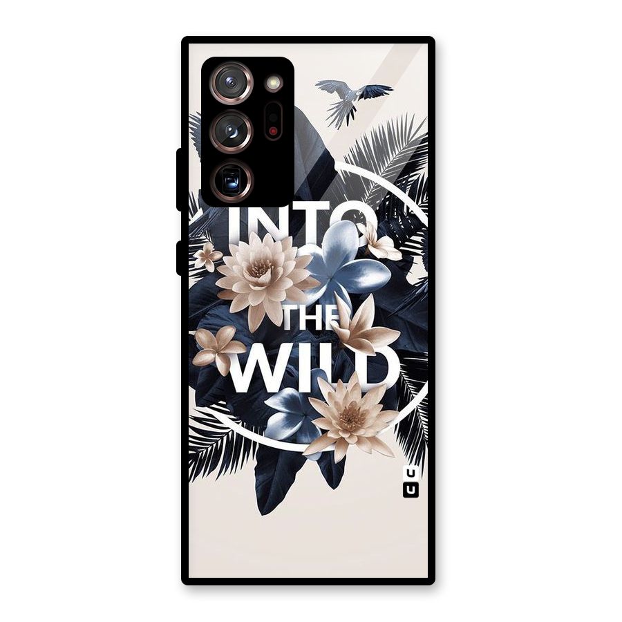 Into The Wild Blue Glass Back Case for Galaxy Note 20 Ultra