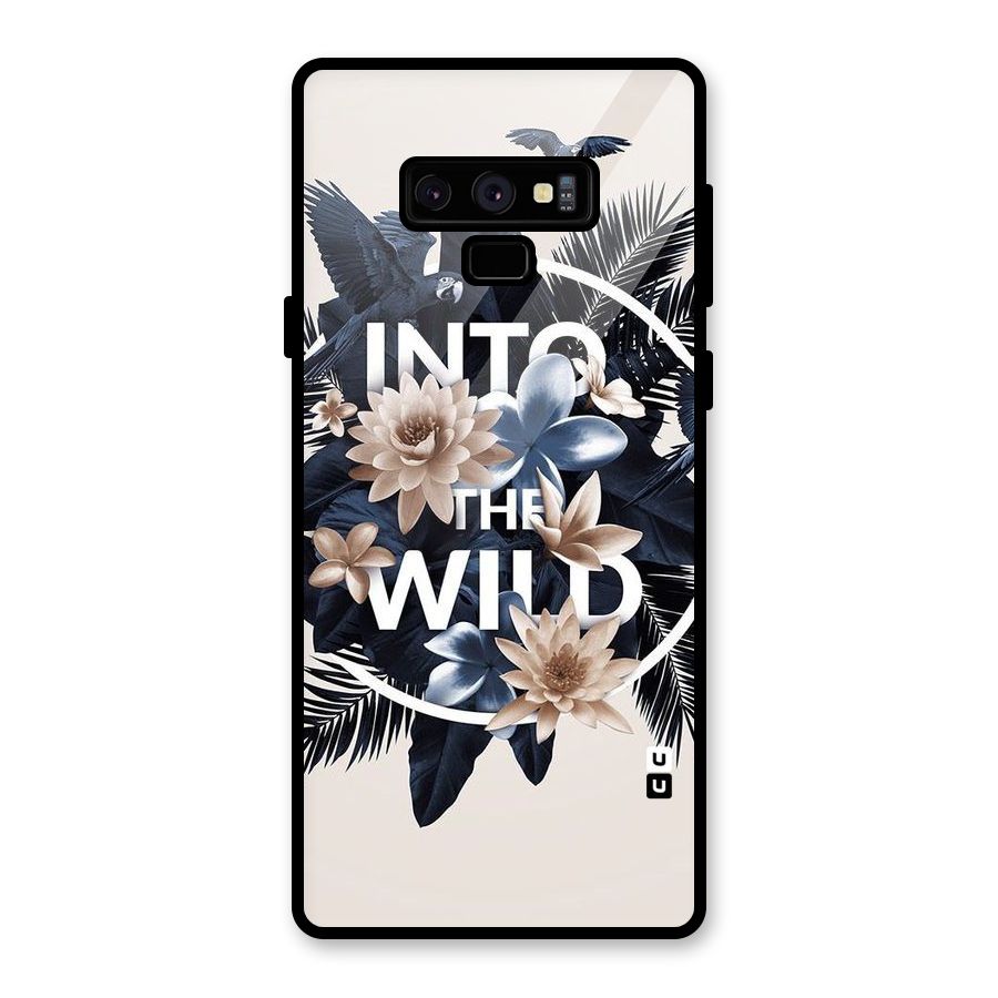 Into The Wild Blue Glass Back Case for Galaxy Note 9
