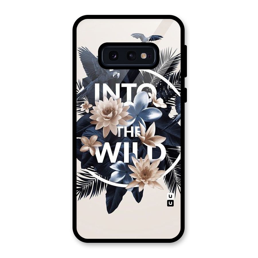 Into The Wild Blue Glass Back Case for Galaxy S10e