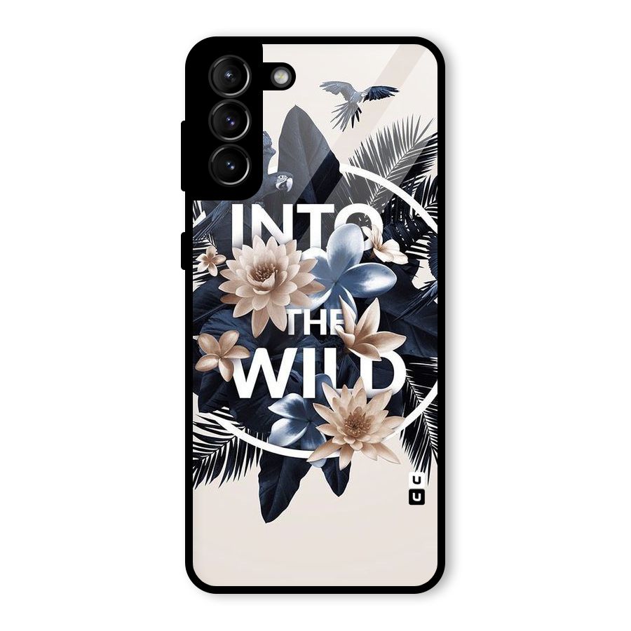 Into The Wild Blue Glass Back Case for Galaxy S21 Plus