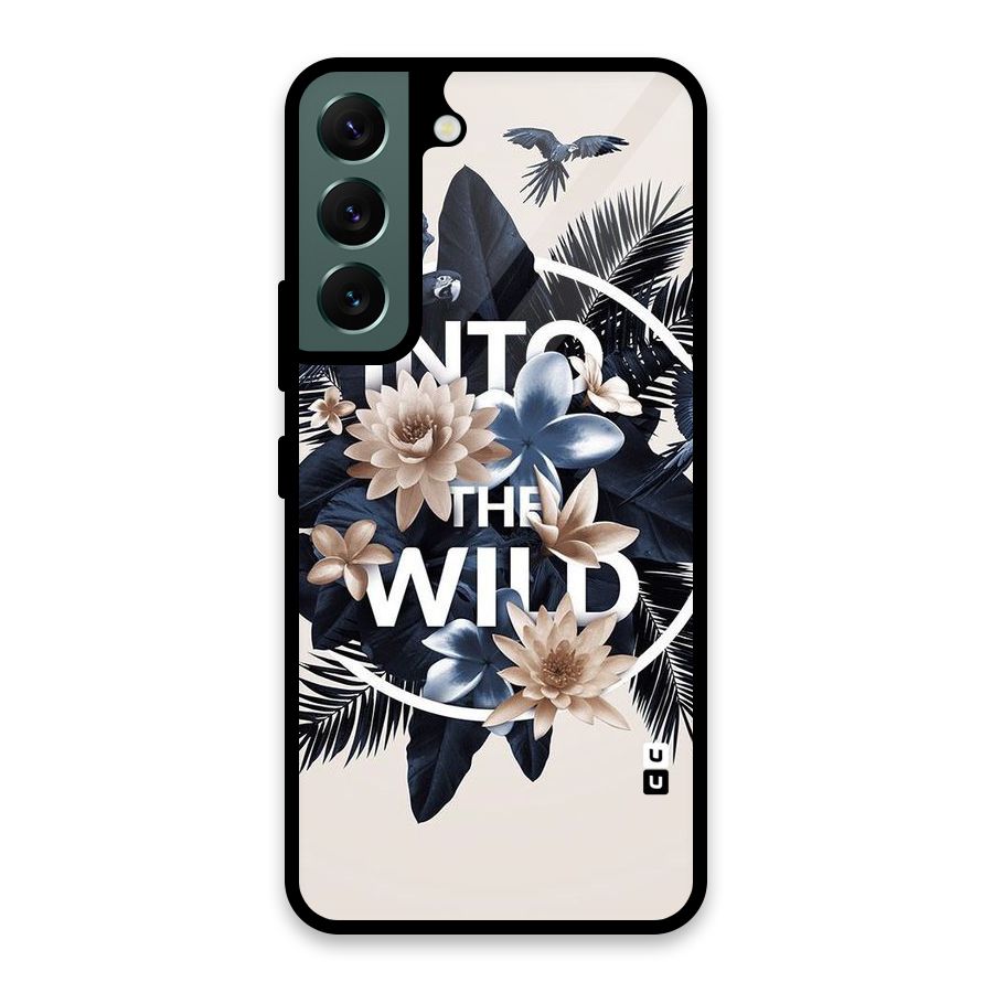 Into The Wild Blue Glass Back Case for Galaxy S22 5G