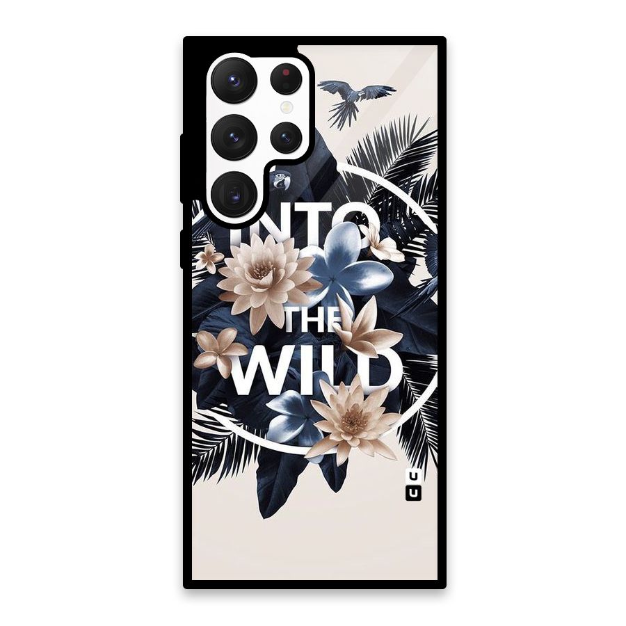 Into The Wild Blue Glass Back Case for Galaxy S22 Ultra 5G
