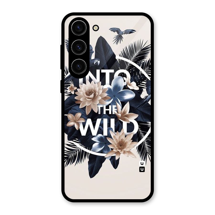 Into The Wild Blue Glass Back Case for Galaxy S23 Plus