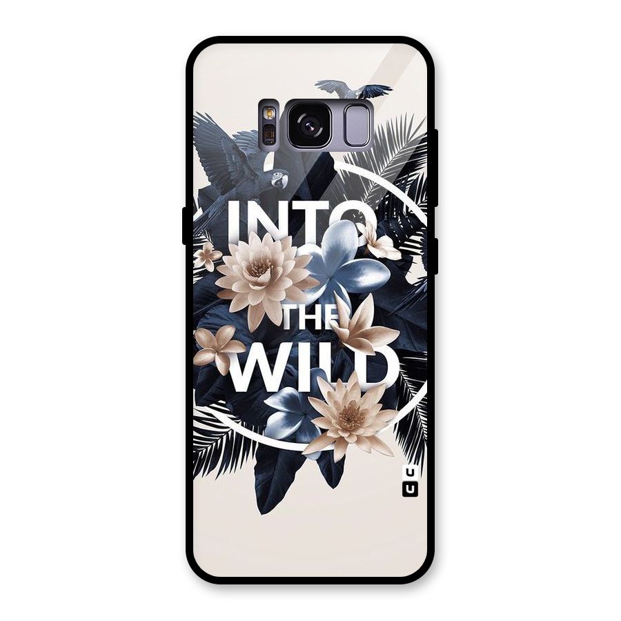 Into The Wild Blue Glass Back Case for Galaxy S8