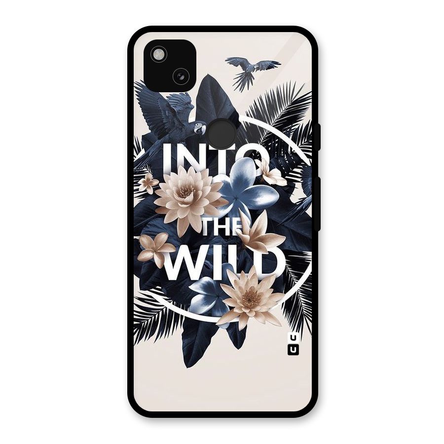Into The Wild Blue Glass Back Case for Google Pixel 4a