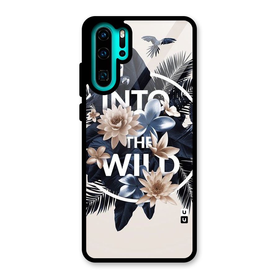 Into The Wild Blue Glass Back Case for Huawei P30 Pro