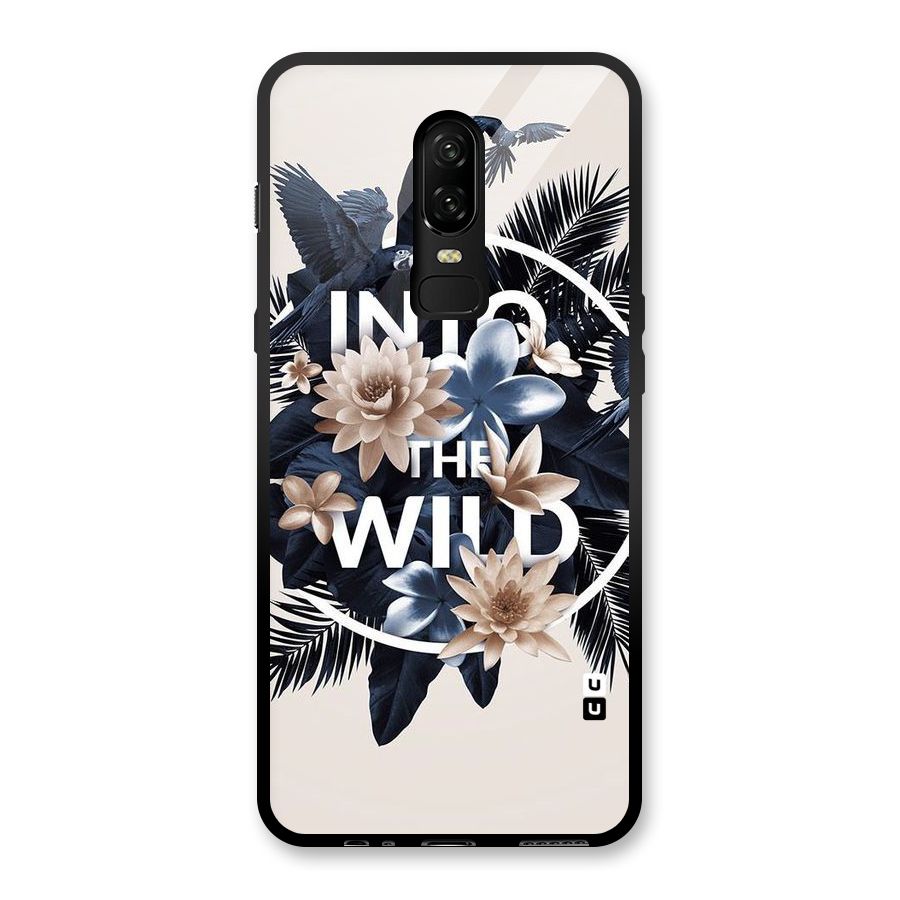 Into The Wild Blue Glass Back Case for OnePlus 6