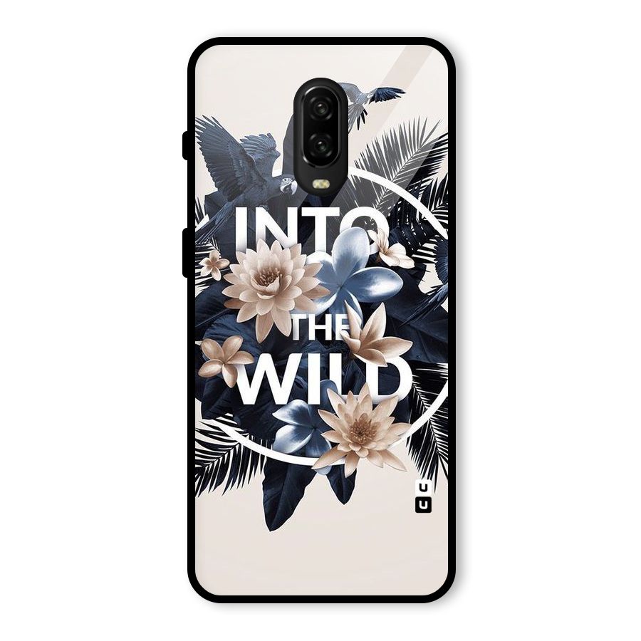 Into The Wild Blue Glass Back Case for OnePlus 6T